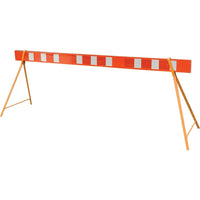 SCN Industrial - Barricades De Rue - Patte De Support En A, paquet de 2-Hauteur OA - 4'
