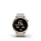 Garmin - Epix Pro Sapphire Edition - 42mm Or doux avec bande sable clair-7