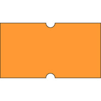 Motex – Étiquettes 5500 fluorescentes, 7/8 x 7/16 po, orange, 10/rouleaux (38-1253-FLORAN)-Étiquettes pour pistolet étiqueteur