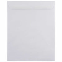  JAM Paper - Enveloppes ouvertes pour catalogue - 11 -5 x 14 -5 - blanc - paquet de 25-Couleur blanche
