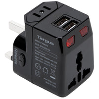 Targus - Chargeur de voyage universel avec ports USB-Chargeur de voyage