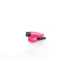 Resqme – Outil pour évacuer un véhicule muni d’un coupe-ceinture, rose-Outil pour évacuer un véhicule et pour couper une ceinture