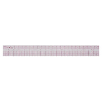 C-THRU – Règles graduée Pica/Agate, 18 po, 12/pqt-Échelle en pouces, mesure Pica/Agate