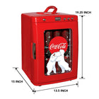 Koolatron – Regrigérateur Coca Cola -Fonctionne avec une alimentation de 110 volts CA ou 12 volts CC - Ce réfrigérateur Coke est léger et peut être branché dans n'importe quelle prise de courant domestique ou utilisé en déplacement dans votre camion, bateau ou VR