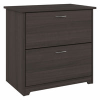 Classeur latéral à 2 tiroirs Cabot de Bush Furniture - gris pourpre-Le classeur à 2 tiroirs accueille les documents de format lettre, légal, et A4