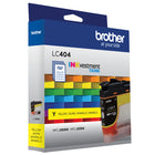 Brother - LC404YS Cartouche d’encre jaune à rendement standard d'origine-Le toner authentique de Brother produit des impressions aux couleurs nettes, riches et éclatantes qui résistent à l’épreuve du temps
