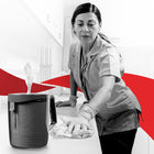 WypAll - Système de distribution de serviettes Reach - pour essuie-tout WypAll Reach - support de montage optionnel inclus - Noire-Parfait pour les travaux légers de nettoyage, de pulvérisation et d’essuyage et pour absorber les petits déversements de liquide