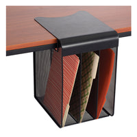 Organisateur suspendu Safco® Onyx - vertical - noir-Organisateur vertical format lettre