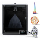 Creality - Imprimante 3D K1 MAX-Le K1 Max atteint 600 mm/s en seulement 0,03 s sur la base d'une accélération de 20 000 mm/s^2