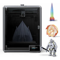 Creality - Imprimante 3D K1 MAX-Le K1 Max atteint 600 mm/s en seulement 0,03 s sur la base d'une accélération de 20 000 mm/s^2