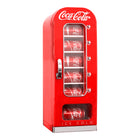 Koolatron – Refrigérateur distributeur Coke, 18 l (CVF18)-Refroidisseur de boisson à conception rétro pouvant contenir jusqu'à 10 cannettes (355ml/12oz)
