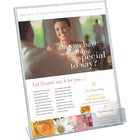 Staples - Affiche oblique avec porte-cartes professionnelles Superior Image, 11 x 8 1/2 po-11 haut. x 8 1/2 larg. (po)
