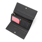 Champs - Portefeuille extensible trifold RFID - Noir-1 poches à fente