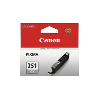 Canon - Réservoir d'encre gris CLI-251 (6517B001)-Gris