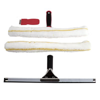 Johnny Vac – Trousse de lavage de vitre 18 po, racloir et mouilleur JS9400KIT98-Trousse de nettoyage de vitre