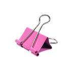 JAM PaperMD – Pinces relieuses, moyennes, 1,25 po/32 mm, rose, 30/paquet-4