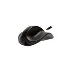 Hippus – Souris HandShoeMouse sans fil ergonomique droitière de taille moyenne, noire-Empêche les microtraumatismes répétés et le syndrome du canal carpien