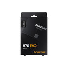 Samsung - Disque SSD interne 870 EVO 2,5 po SATA3 2To - Noir-Intelligent TurboWrite accélère les vitesses d'écriture et maintient des performances élevées à long terme avec une plus grande mémoire tampon variable
