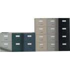 Staples - Classeur vertical format lettre - 2 tiroirs - gris-Mécanisme empêchant les tiroirs d'ouvrir accidentellement