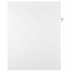Mark Maker – Onglets séparateurs juridiques blancs, 1/15 onglets, format lettre, sans trous, numéro 109, 25/paquet-Onglets séparateurs blancs, 1/15 onglets