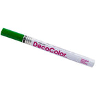 JAM Paper - Marqueur de peinture opaque à pointe fine, vert, 5/paquet (7665895g)-Dimensions : 5,5 haut. x 0,4 larg. x 0,4 prof (po)