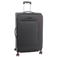 Air Canada - Valise à roulettes souple de 28 po Omni Collection - Charbon-Construction en polyester 600D 2 tons pour plus de durabilité et de style