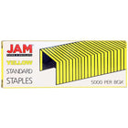JAM PaperMD – Agrafes de taille standard, bleu, paquet de 5-Paquet de 5