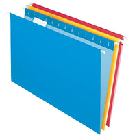 Staples - Trousse de chemises suspendues, légal, couleurs variées-Format légal