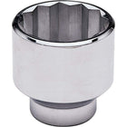 Gray Tools – Douille standard chromée à prise de 1 13/16 x 1 (po), 12 pans-Taille : 1 13/16 po