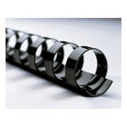 GBC - Bandes de reliure CombBind, 5/8 po, noires, paq./25-1