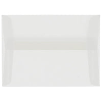 JAM Paper Enveloppes livrets vélin translucide, fini métal. et ferm. gommée, 4 3/4 x 6 1/2 po, incolore, 1000 par paquet-Incolore