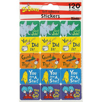 Eureka Autocollants Dr Seuss Success, 1440 Pack-Les mots d'encouragement motivent les élèves