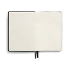 TRU RED - Journal quadrillé, format moyen, couverture flexible, noir-Deux marque-pages pour vous retrouver facilement
