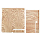 Cathay Importers Bentwood support tablette, 7 "H x 7,75" W x 4,5" D-Construction robuste en bois cintré - fabriqués à partir de placage de bois de saule