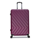 Nicci - Ensemble de bagages 3 pièces Highlander – Prune-Poignée de transport supérieure et latérale