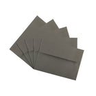 JAM Paper Enveloppes simples A7 nuances foncées, gris foncé, 250/paquet-Taille des enveloppes : 5,25 x 7,25 po