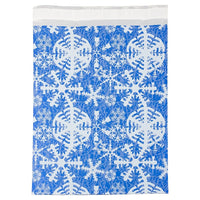 JAM Paper Enveloppe ouverte au bout avec revêtement intérieur et rabat droit, 9 x 12 po, bleu/blanc neige, 100/pqt-Bleu et blanc neige