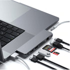 Satechi Pro Hub Max - Gris Sidéral-1 x HDMI port - up to 4K 60Hz
