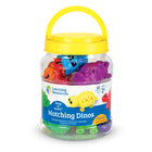 Learning Resources - Snap-n-Learn™ Dinos-Les dinos colorés s'assemblent facilement et peuvent être mélangés et assortis en combinaisons presque infinies