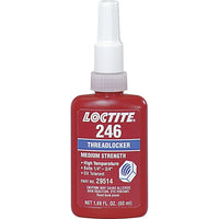 Loctite - Composé De Blocage 246 Température Élevée, Bleu, Moyen, 21 G, Bouteille, paquet de 4-Couleur Bleu