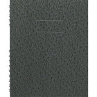 Blueline® – Cahier de notes NotePro, 9 1/4 po x 7 1/4 po, noir genre autruche, 192 pages-Allie la durabilité d'une couverture rigide à la flexibilité d'un cahier spiralé. 
