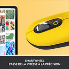 Logitech POP Mouse avec Sans Fil - Blast-FLOW entre les mondes: Connectez jusqu'à 3 appareils sur Windows, Mac, Chrome OS ou Android en utilisant Bluetooth et passez entre les écrans en utilisant le bouton Easy-Switch ou FLOW