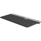 Logitech - Clavier sans fil multidispositif K580 Slim édition Chrome OS-Connectivité : Récepteur Unifying de Logitech ou technologie Bluetooth faible énergie