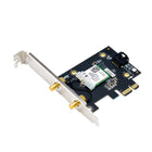 ASUS - Adaptateur PCI-E Wi-Fi 6 et Bluetooth 5.2 double bande AX1800-Dernière version de Bluetooth 5.2 pour une meilleure portée du signal, des vitesses de transmission plus rapides et moins d'interférences