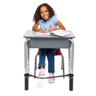 Bouncy Bands - Bande élastique pour pupitres standards, 20 à 28 po de large, tubes de support noirs (BBABBDBK)-Bougez pendant que vous travaillez en silence. Rend l?apprentissage et le travail amusant!