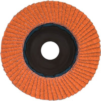 Norton - Disques À Lamelles - Quick Trim Sg Blaze R980P, 4-1/2po x 7/8po, Type 27, Grain 80, Céramique, paquet de 12-Matériau abrasif Céramique