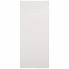 JAM Paper #11 Policy Commerciales Enveloppes Strathmore - 4,5" x 10,375" - Blanc Brillant Tissé - Paquet de 50-Couleur : Blanc brillant