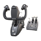 Thrustmaster TCA Yoke Pack Boeing Edition Uni-Ressorts d'étrier réglables pour un mouvement souple et une résistance linéaire flexible, permettant un niveau de contrôle exceptionnel.