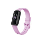 Google - Fitbit Inspire 3 bracelet d’activité forme et santé - Lilas joie de vivre-Pas, distance et calories : peu importe ce que vous faites, si vous bougez, c'est de l'exercice. Inspire 3 suit vos pas, la distance parcourue, les calories brûlées et les minutes de la zone active 24h/24 et 7j/7