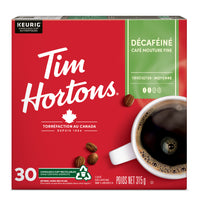 Café décaféiné Tim Hortons - 4 x 30 capsules K-Cup à usage unique-Décaféiné